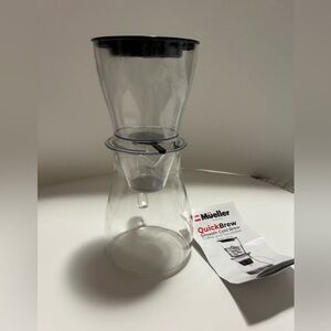 New Mueller Quick Brew Smooth Cold Coffee and Tea Maker 1.4L